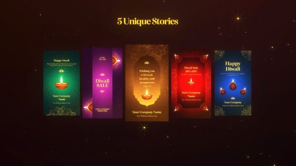 Diwali Social Media Post 54702754 Videohive