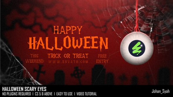 Halloween Scary Eyes 54877305 Videohive