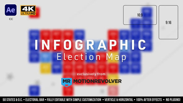 Infographic Election Map 54790869 Videohive