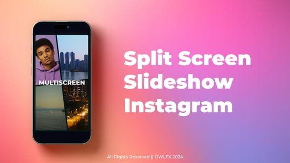 Split Screen Instagram Slideshow 54668891 Videohive