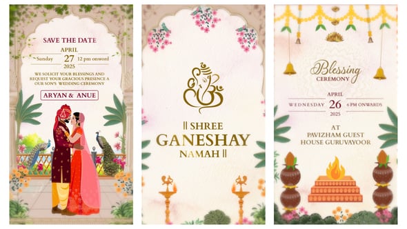 Indian Wedding Invitation | After Effect Templates 56282027