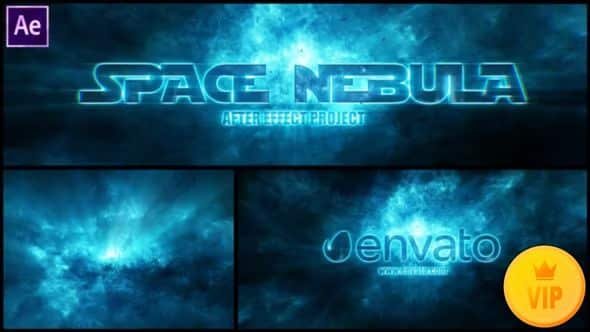 Nebula Space Logo Reveal 43541405 Videohive